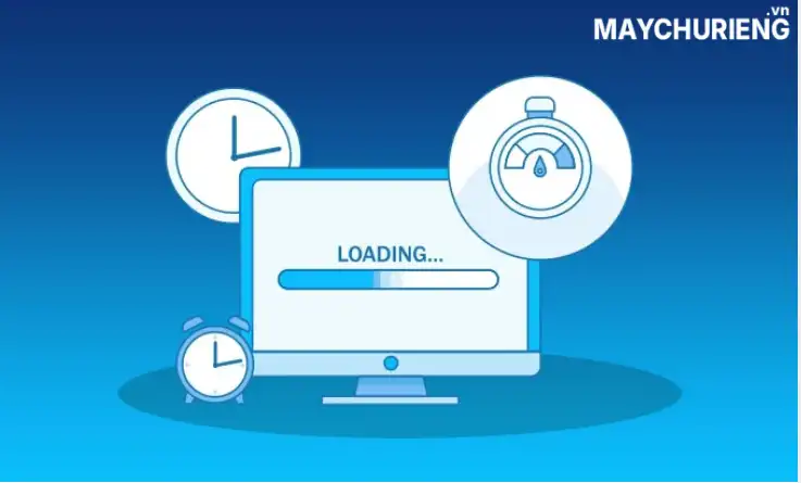 Web chậm?Dùng máy chủ riêng.Giải pháp tăng tốc website hiệu quả